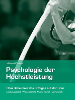 cover image of Psychologie der Höchstleistung